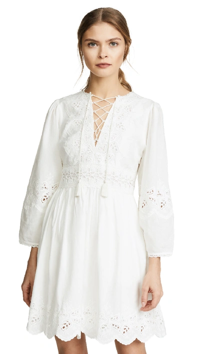 Shop Ulla Johnson Ailey Dress In Blanc