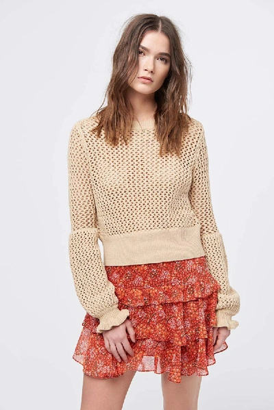 Shop Rebecca Minkoff Bianca Sweater In Tan