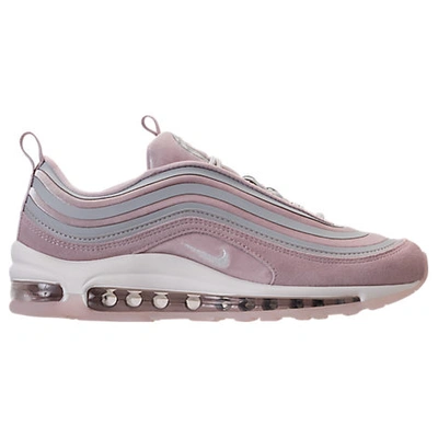 Shop Nike Women's Air Max 97 Ultra Lux Casual Shoes, Pink/grey