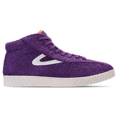 Shop Tretorn Men's Nylite Hi Xab2 Casual Shoes, Purple - Size 9.5