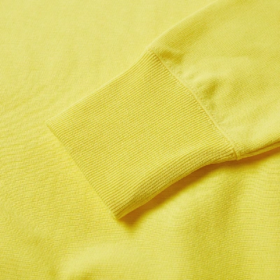 Shop Champion Reverse Weave Classic Crew Sweat In Yellow