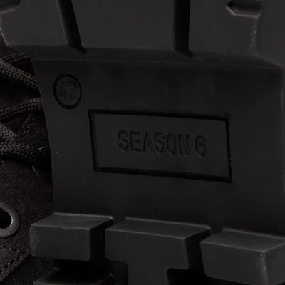 Shop Yeezy Season 6 Combat Boot In Black