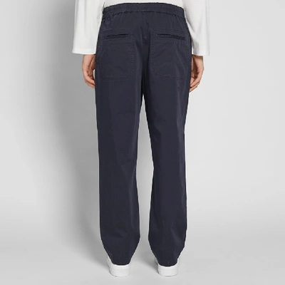 Shop Acne Studios Alvin Drawstring Pant In Blue