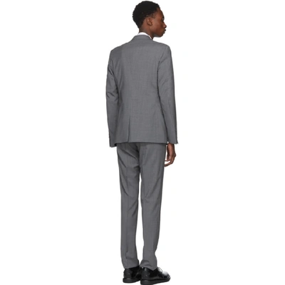 Shop Prada Grey Lightweight Wool Suit In F0031grigio