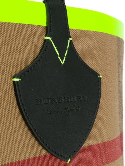 Shop Burberry Colour Block Tote
