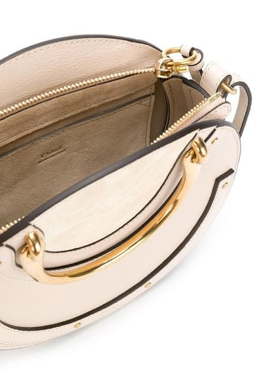 Shop Chloé Small Pixie Shoulder Bag - Neutrals
