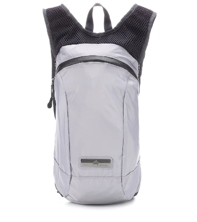 Shop Adidas By Stella Mccartney Adizero Backpack In Grey