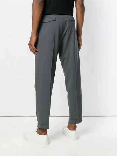 Shop Prada Tapered Tailored Trousers
