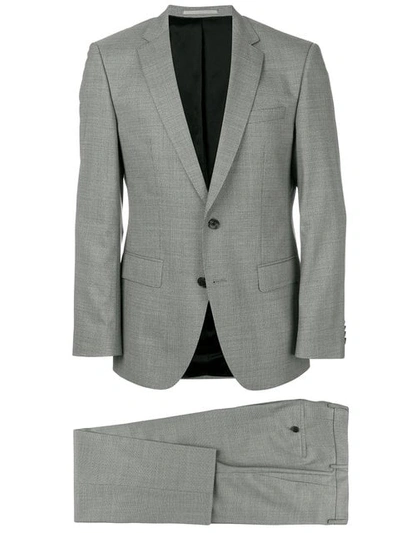 Shop Hugo Boss Classic Slim-fit Suit In Grey