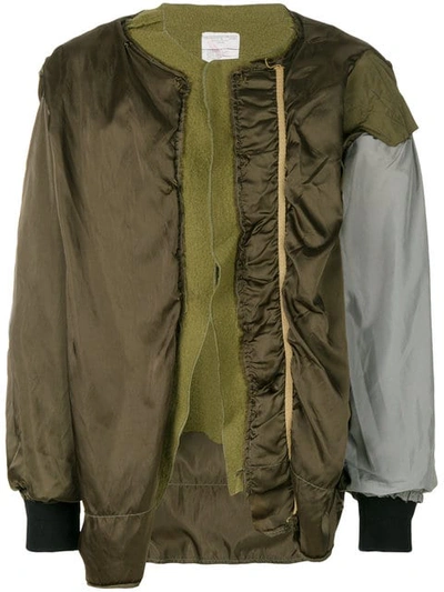 Shop Alpha Industries Fairfax X Alpha Military Kimono Jacket In 001 Sage Green