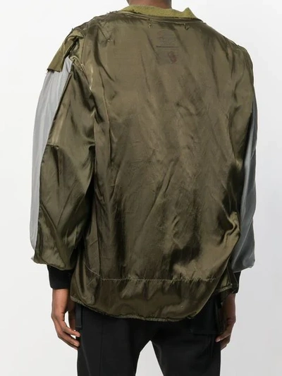 Shop Alpha Industries Fairfax X Alpha Military Kimono Jacket In 001 Sage Green