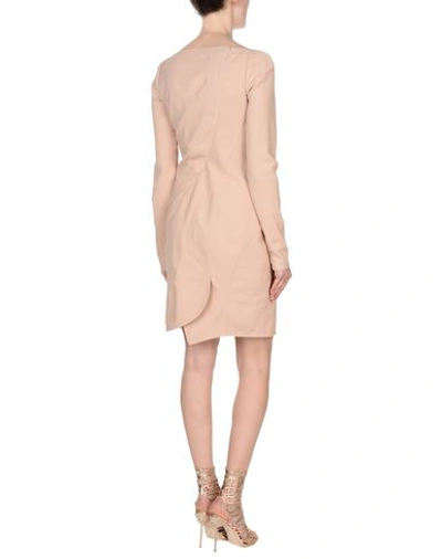 Shop Givenchy Short Dress In Pale Pink