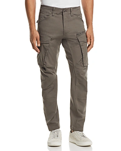 Shop G-star Raw Rovic New Tapered Fit Cargo Pants In Gray