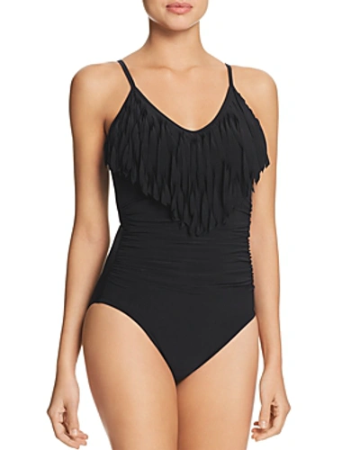 Shop Magicsuit Solid Blaire One Piece Swimsuit In Black