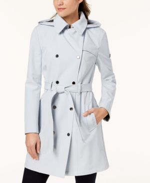 macy's calvin klein trench coat