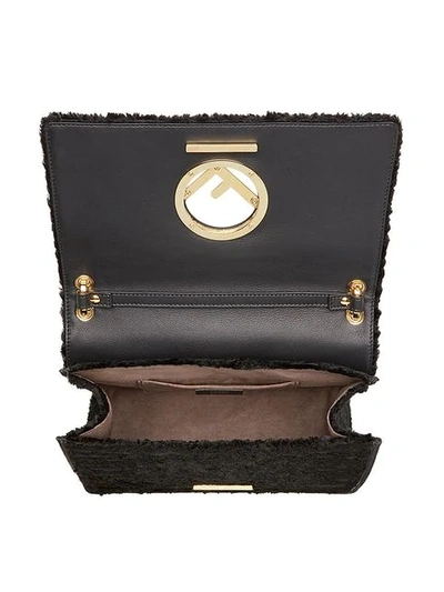 Shop Fendi Kan I F Shoulder Bag In F0kur