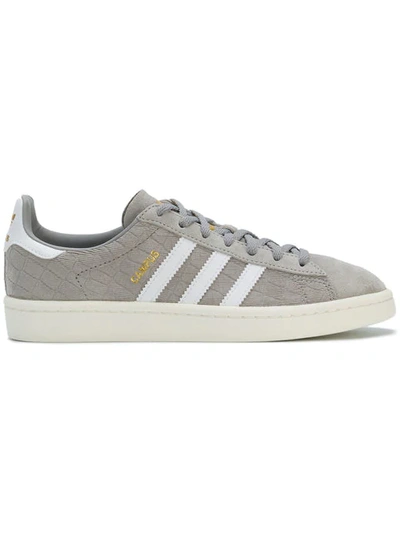 Shop Adidas Originals Campus Sneakers In Grey