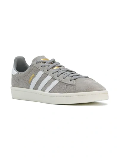 Shop Adidas Originals Campus Sneakers In Grey