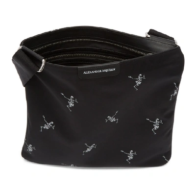Shop Alexander Mcqueen Black Crossbody Bag