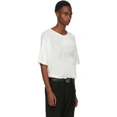 Shop Ann Demeulemeester Off-white Berber T-shirt