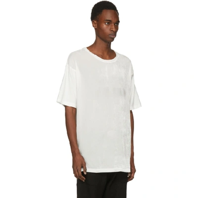 Shop Ann Demeulemeester Off-white Berber T-shirt