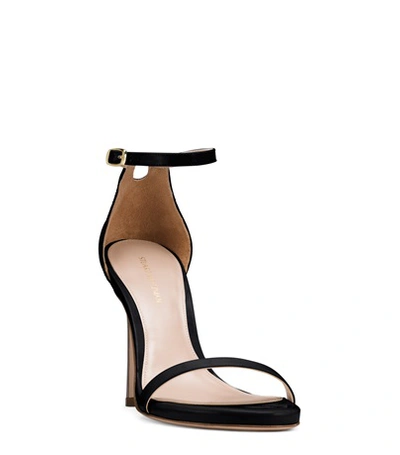 Shop Stuart Weitzman The Nudistsong In Black Patent