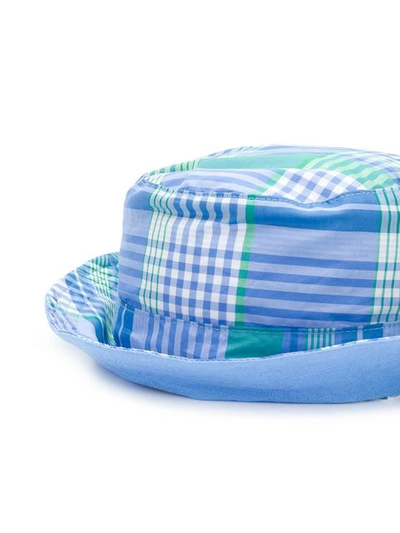 Shop Thom Browne Plaid Bucket Hat
