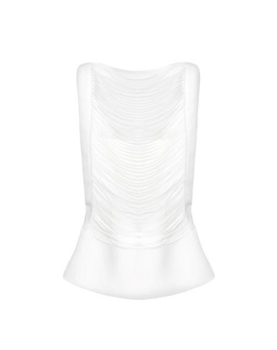 Shop Tom Ford Evening Top In Ivory
