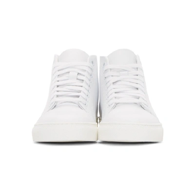 Shop Versus White Lion High-top Sneakers In F031j White