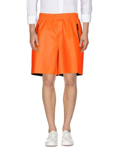 Shop Dsquared2 Shorts & Bermuda In Orange