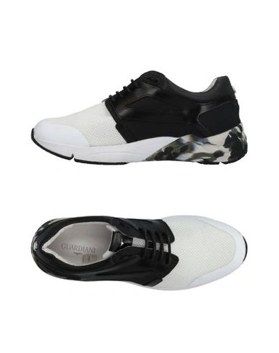 Shop Alberto Guardiani Sneakers In White