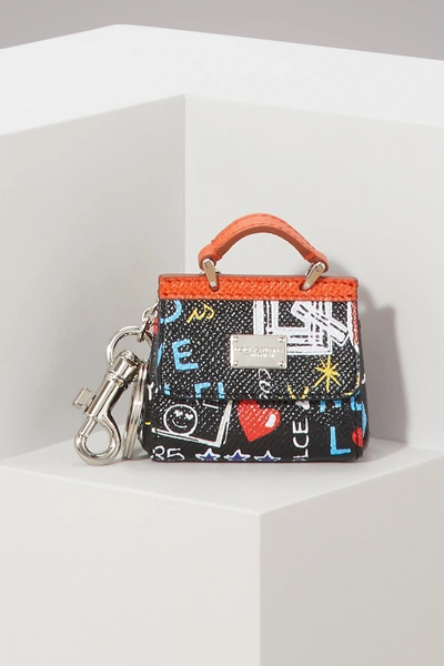 Shop Dolce & Gabbana Micro Sicily Keychain Charm