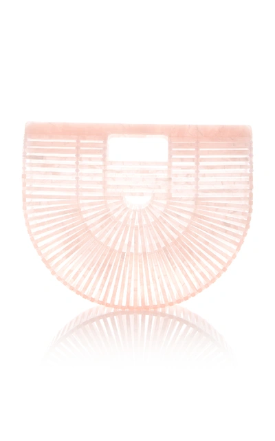 Shop Cult Gaia Small Acrylic Ark Bag In Pink