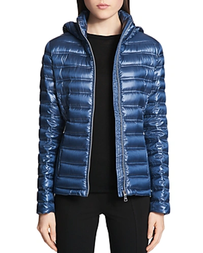 Shop Calvin Klein Packable Short Puffer Coat In Shine Blue