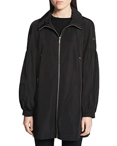 Shop Calvin Klein Puffed Sleeve Jacket In Black