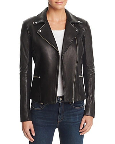 Shop Veda Dallas Orion Leather Jacket - 100% Exclusive In Nude