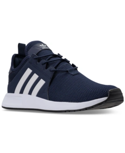 Shop Adidas Originals Adidas Men's X Plr Casual Sneakers From Finish Line In Conavy/ftwwht/trablu
