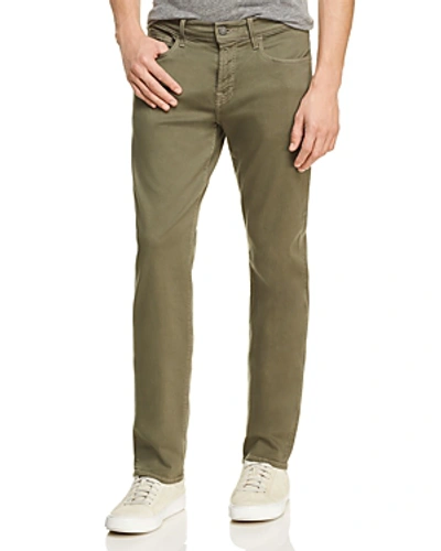 Shop 7 For All Mankind Slimmy Luxe Sport Super Slim Fit Jeans In Olive
