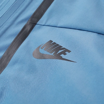 Shop Nike Tech Fleece Shield Jacket In Blue