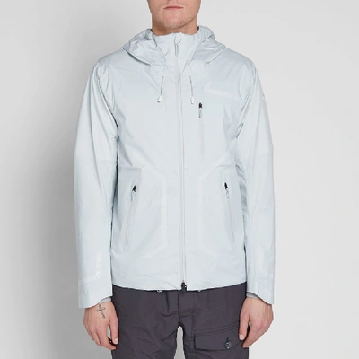 Shop Descente Allterrain Streamline Active Shell Jacket In White