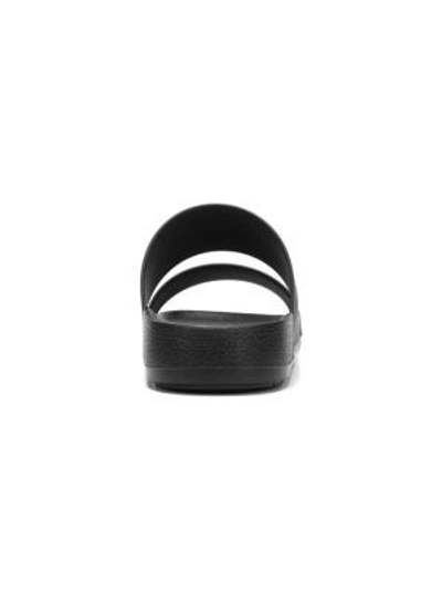 Shop Vince Mariner Dual-strap Slides In Black