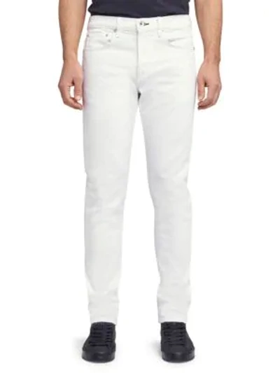 Shop Rag & Bone Cotton Jeans In White