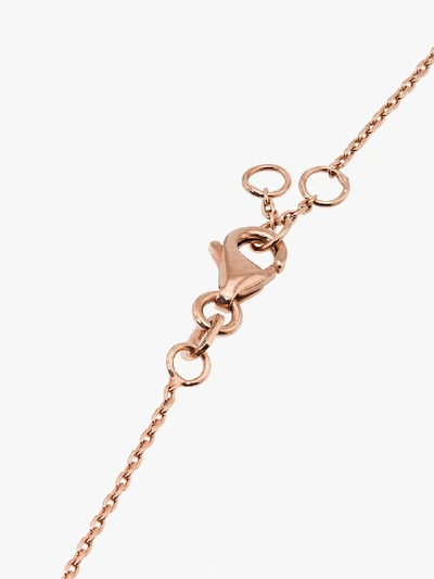 Shop Alemdara Ladies 18kt Rose Gold Handan Diamond Bracelet In Metallic