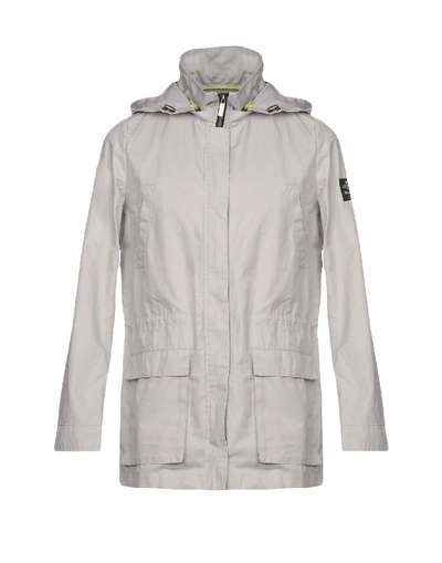 Shop Ecoalf Jackets In Light Grey