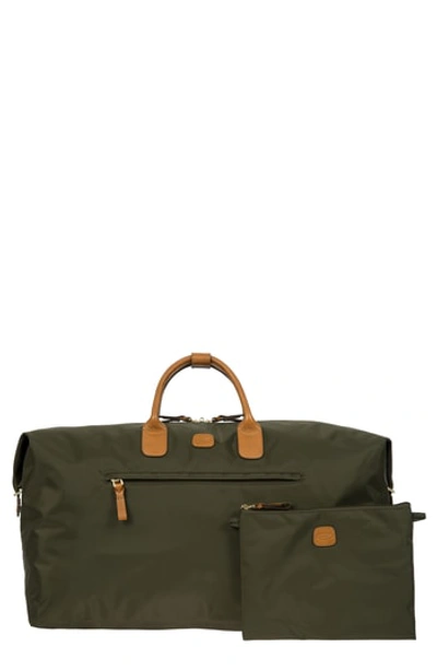 Shop Bric's X-bag Boarding 22-inch Duffel Bag - Green In Olive