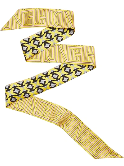 Shop Fendi Stripy Wrappy - Yellow