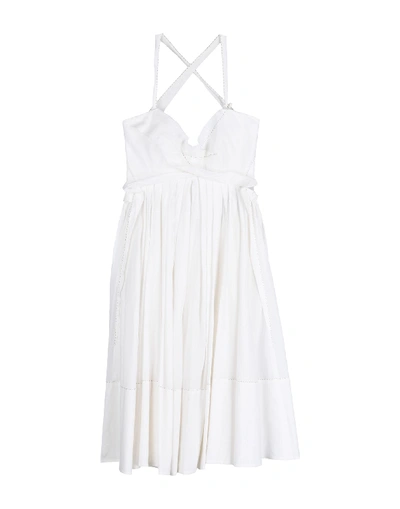 Shop Donna Karan Collection Formal Dress In White