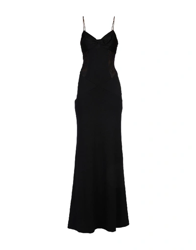 Shop Diane Von Furstenberg Long Dress In Black