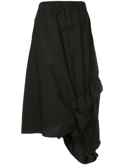 Shop Marni Elasticated Asymmetric Skirt