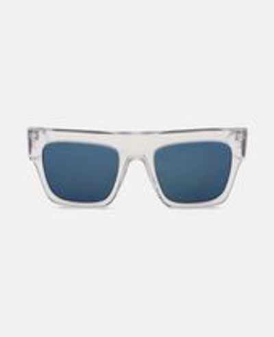 Shop Stella Mccartney Crystal Icy Ice Sunglasses In Multicolor